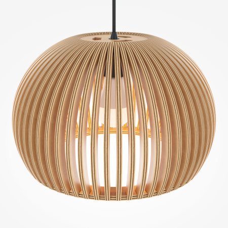 Подвесной светильник 1*E27 40Вт Черный IP20 Roots MOD195PL-01W Maytoni