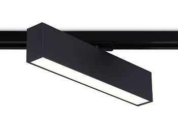 Светильник светодиодный трековый GL6767 BK черный LED 12W 4200K 300*22*48 Ambrella Light