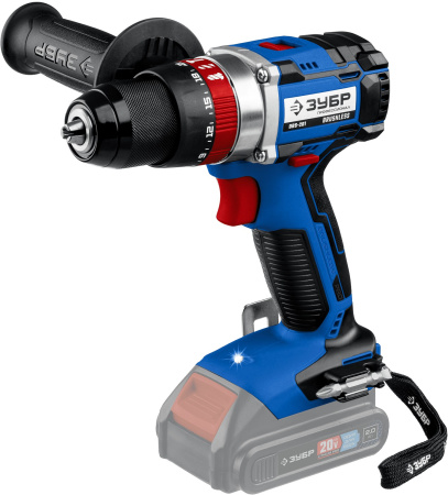 20В бесщеточная ударная дрель-шуруповерт, без АКБ, в коробке, Профессионал. DBS-201 ЗУБР