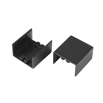 Соединитель на стык 25х16 черный (4 шт/комп) Промрукав