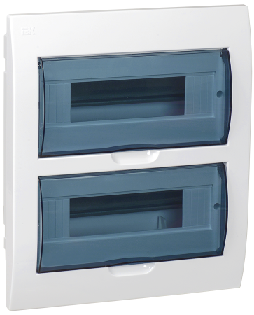 Корпус пластиковый ЩРВ-П-24 IP41 белый KREPTA 3 IEK