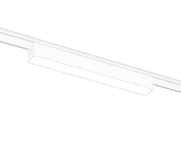 Светильник светодиодный трековый для шинопровода Magnetic Ultra Slim GV1447 WH белый IP20 10W 4200K 48V 230*26*24 Ambrella Light