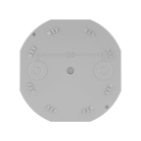Коробка ответвит. с 4 кабельными вводами д.20мм, IP44, д.80х40мм DKC