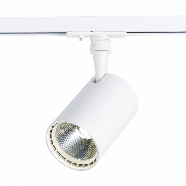 Светильник трековый Белый LED 1*15Вт 3000К 1 350Lm Ra≥80 24° IP20 L118xW78xH174 100-240В ST351.536.15.24 ST LUCE