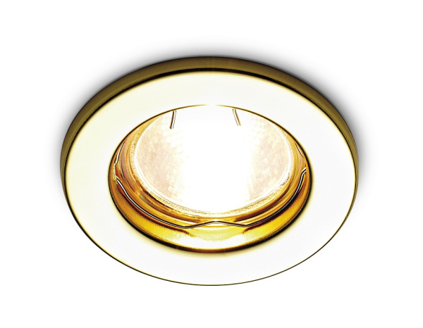 Встраиваемый точечный светильник FT9210 GD золото MR16 Ambrella Light