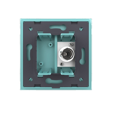 Розетка ТВ Зеленая Livolo