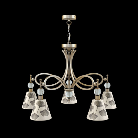 Люстра 5*E14 40Вт Бронза Антик IP20 Eclectic 9 M2-05-SB-LMP-O-7 Maytoni