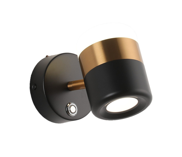 Светильник настенный FIERO ZRS.27809.8 8Вт 4000K IP20 Черный Zortes