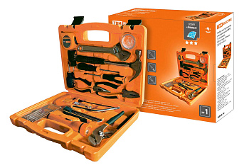 Набор инструментов универсальный №1, 21 позиция, CR-V сталь "Алмаз" TDM