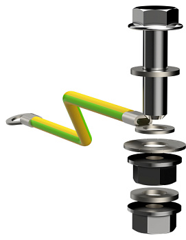 TITAN Точка заземления внешняя IEK