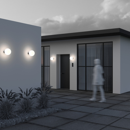 Настенный светильник (бра) 60Вт Серый IP54 Bold O598WL-01GR1 Outdoor Maytoni