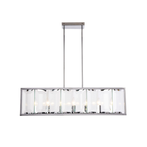 Подвесной светильник 7*E14 40Вт Хром IP20 Cerezo MOD202PL-07N Maytoni