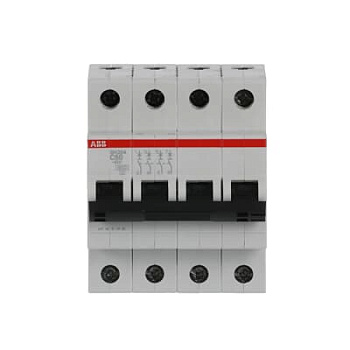 Автомат.выкл-ль 4-полюсной SH204 C50 ABB