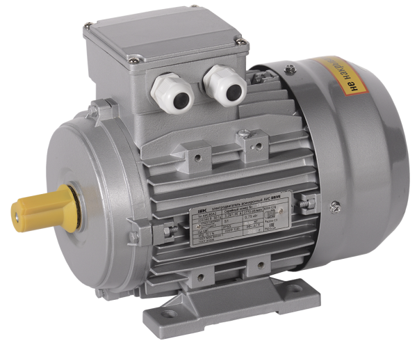 Электродвигатель асинхронный трехфазный АИС 80C6 380В 0,75кВт 1000об/мин 1081 DRIVE IEK