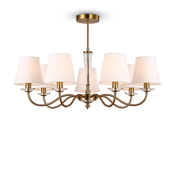 Люстра 7*E14 40Вт Латунь IP20 Osborn FR2027PL-07BS Freya