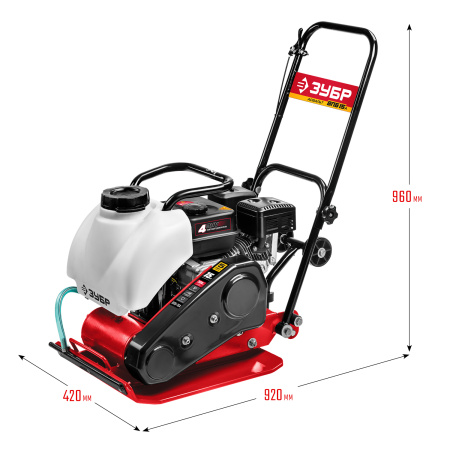 АСФАЛЬТ-15 виброплита бензиновая, 15 кН, ЗУБР