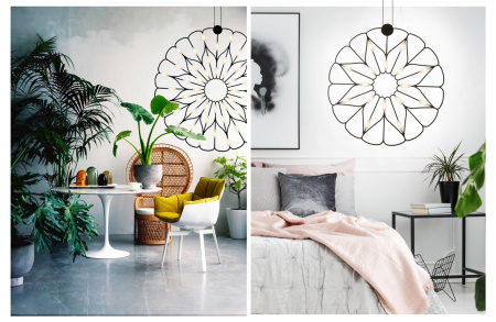 Подвесной светильник 48Вт 3000K Черный IP20 Volare MOD037PL-L48B Technical