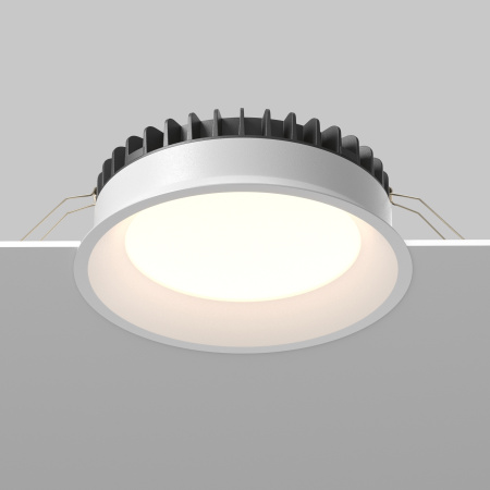 Встраиваемый светильник LED 24Вт Белый IP44 Downlight DL055-24W3-4-6K-W Technical Maytoni