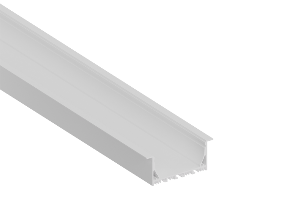 Donel Врезной алюминиевый профиль, 85х35х2000. Цвет: Белый матовый, RAL9003,Серия:DN8ALE