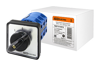 Кулачковый переключатель КПУ11-16/11 (реверс) TDM