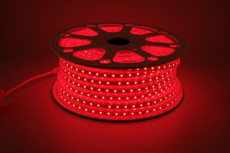 Светодиодная LED лента Feron LS706, 60SMD(5050)/м 11Вт/м 50м IP65 220V RGB