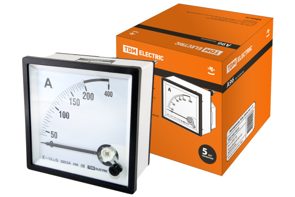 Амперметр А96 200А/5А-1,5 TDM