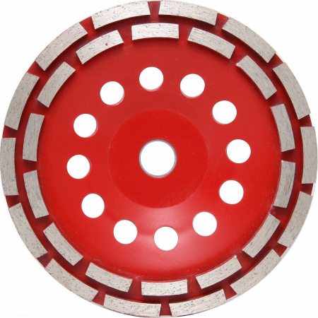 Чашка алмазная 180 Сегментная двухрядная TCW155 Trio-Diamond