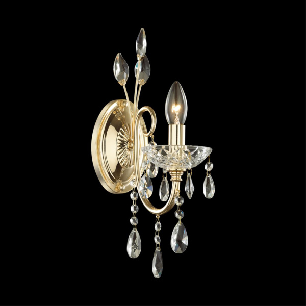 Бра E14 40W VERSIA золотой/хрусталь ODEON LIGHT