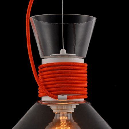 Подвесной светильник 1*E27 60Вт Красный IP20 California P536PL-01R Maytoni