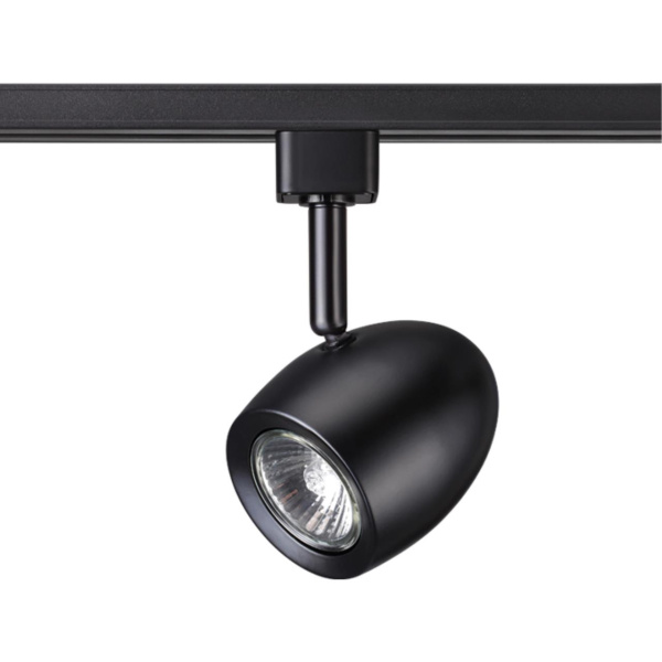 Св-к трековый однофазный IP20 GU10 50W 230V VETERUM черный NOVOTECH