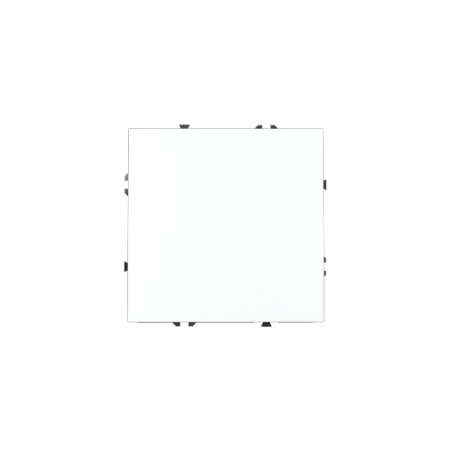 Выключатель встраиваемый Voltum S70 одноклавишный 10А, (белый матовый)