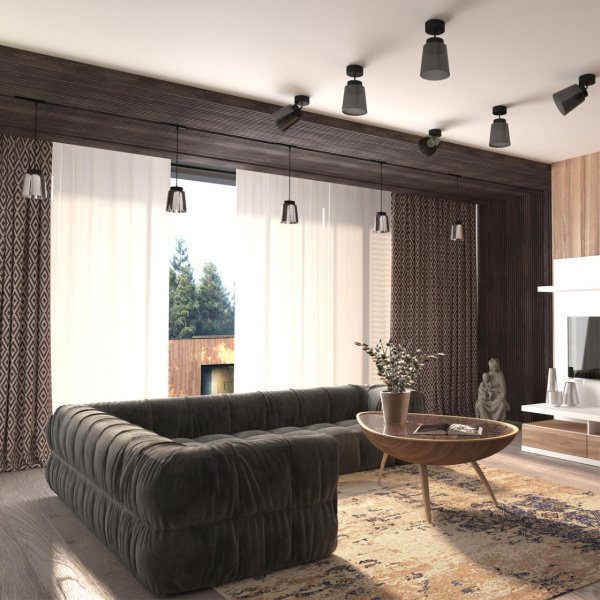 Св-к накл.св/д IP20 LED 4000K 24W 175-245V корпус черный/плафон дымчатый ARTIK NOVOTECH