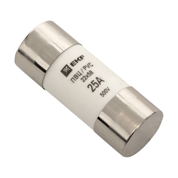Плавкая вставка цилиндрическая ПВЦ (22х58) 25А PROxima EKF