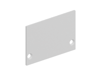 Donel Боковая глухая заглушка для профиля DN18511 Цвет:Белый матовый, RAL9003,Серия:DN8ALE