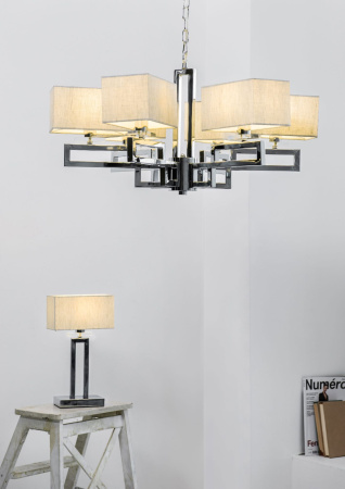 Люстра 6*E14 40Вт Никель IP20 Megapolis MOD906-06-N Maytoni