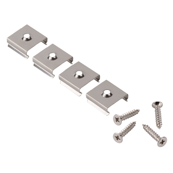 Скоба крепления с шурупом для профиля GAL-12-16-С-IP20 10шт в уп. General