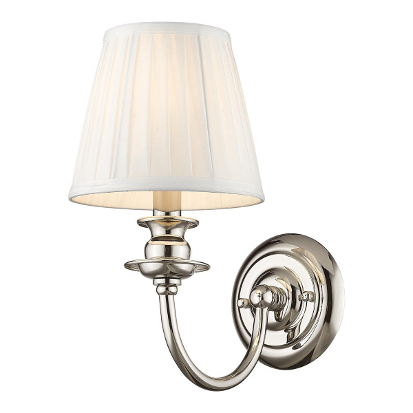 Бра Никель/Бежевый E14 1*40Вт WE369.01.101 WERTMARK