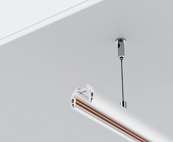 Шинопровод 2м Exility низкопрофильный подвесной круглый Maytoni