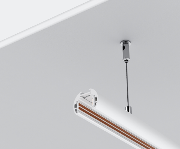 Шинопровод 2м Exility низкопрофильный подвесной круглый Maytoni