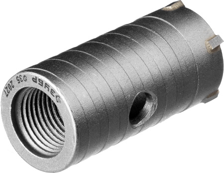 Коронка по бетону "Профессионал" без державки, 35 мм, резьбовая посадка коронки М22 ЗУБР