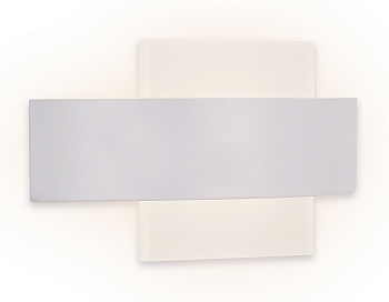 Настенный светодиодный светильник FW202 WH/S белый/песок LED 4200K 9W 220*120*50 Ambrella Light