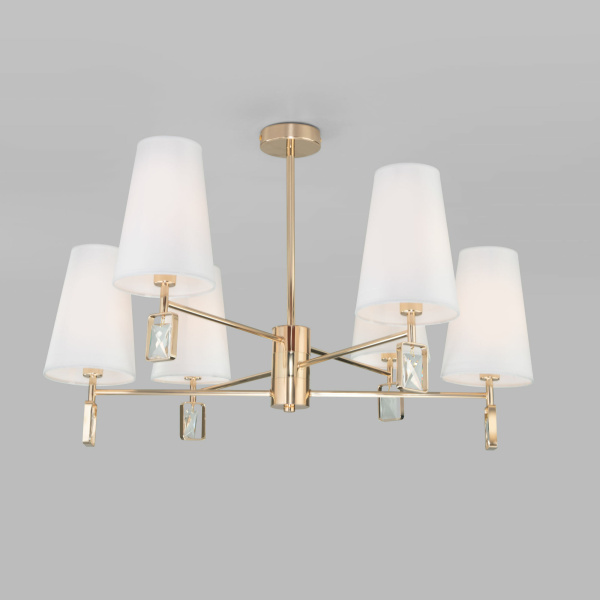 Потолочная люстра в классическом стиле 6*E14 40Вт золото IP20 Milazzo (60137/6 золото) Eurosvet