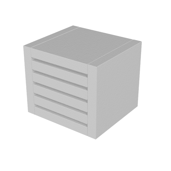 Вентиляционный блок TEHSTRONG VB 100x100x75 (EI 180) EKF Вентиляционный блок TEHSTRONG VB 100x100x75 (EI 180) EKF