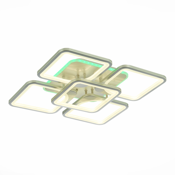 Светильник потолочный Серебристый/Белый LED 1*170Вт RGB 10Вт 3000-6000К SLE500492-05RGB EVOLED