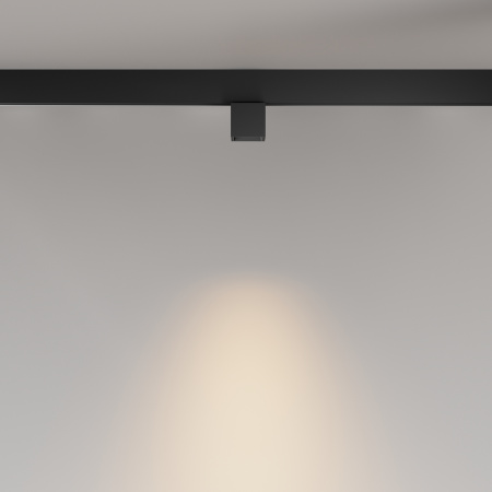 Трековый светильник LED 7Вт Черный IP20 Magnetic track system Exility TR133-2-7W3K-B Technical Maytoni
