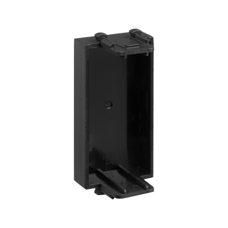 Заглушка модульная, "Avanti", "Черный матовый", 1 модуль DKC