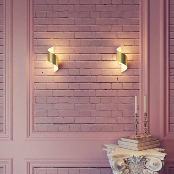 Настенный св-к IP20 LED 3000K 5W 400Лм 220V BOCCOLO золотистый ODEON LIGHT