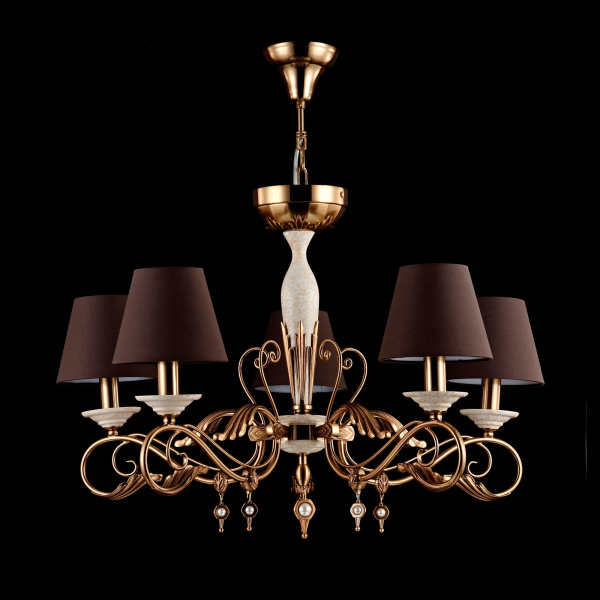 Люстра 5*E14 40Вт Бронза IP20 Francesco RC332-PL-05-R Maytoni