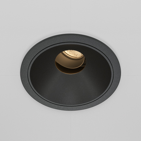 Встраиваемый светильник LED 10Вт Черный IP20 Downlight DL057-10W3K-B Technical Maytoni