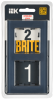 BRITE Рамка 2-мест. РУ-2-2-Бр стекло маренго матовый IEK